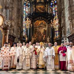 Priesterweihe Byzantinischer Ritus im Stephansdom / Erzdiözese Wien/ Schönlaub
