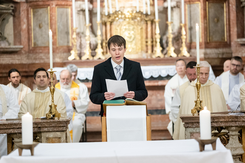 Feier der Beauftragung im Wiener Priesterseminar / Erzdiözese Wien/ Schönlaub, Stephan Schönlaub