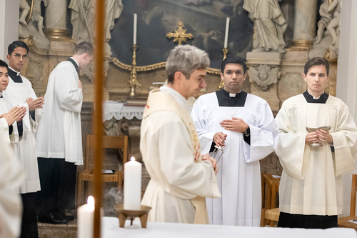 Feier der Beauftragung im Wiener Priesterseminar / Erzdiözese Wien/ Schönlaub, Stephan Schönlaub