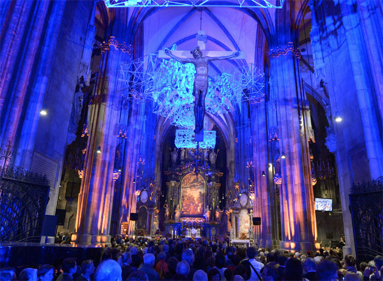 Lange Nacht der Kirchen 2015 im Stephansdom
